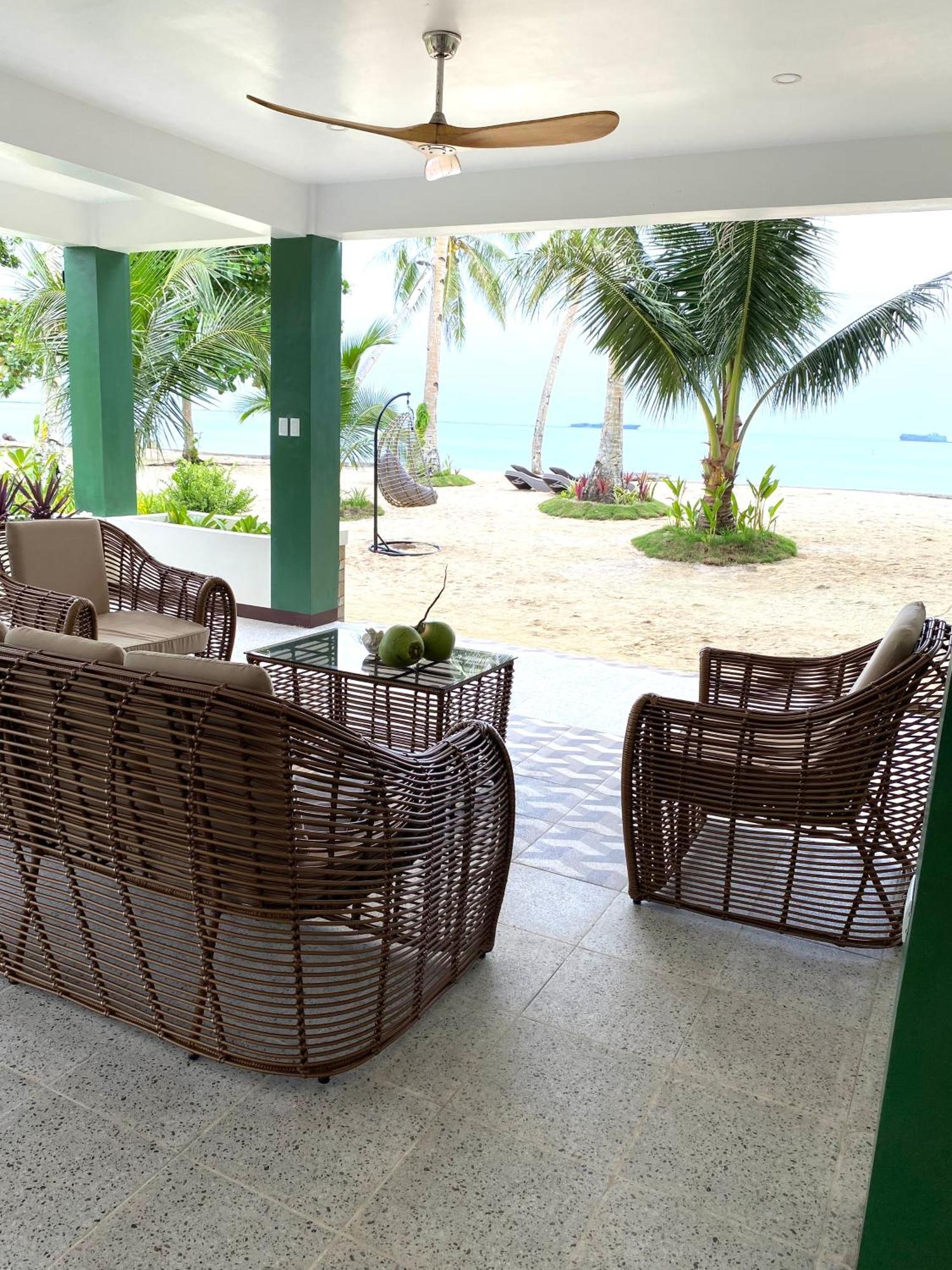 Private Beachfront Villa In Siargao General Luna  Exterior photo